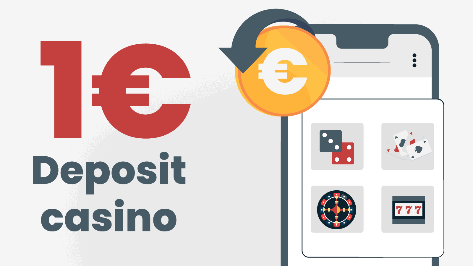 Derniers casinos à dépôt de 1 € France | Dépôt