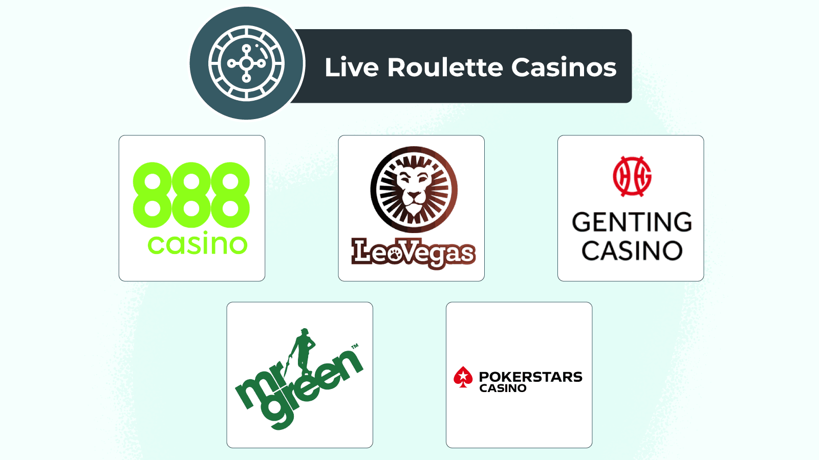Best known live dealer casinos for Roulette ireland