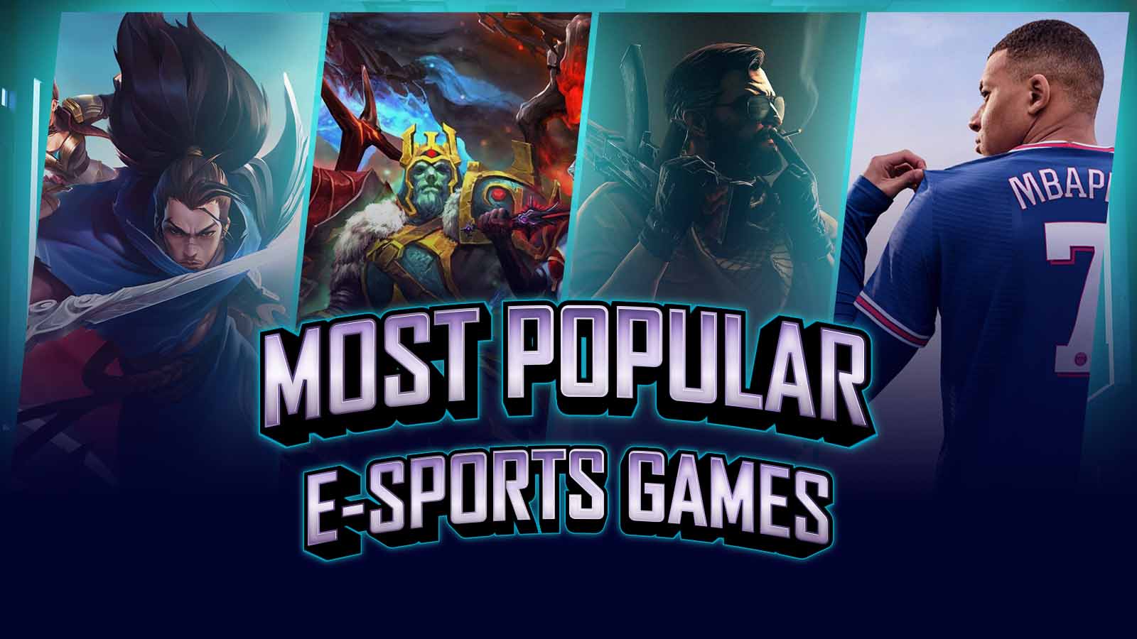 What are the most popular esports games in 2022?