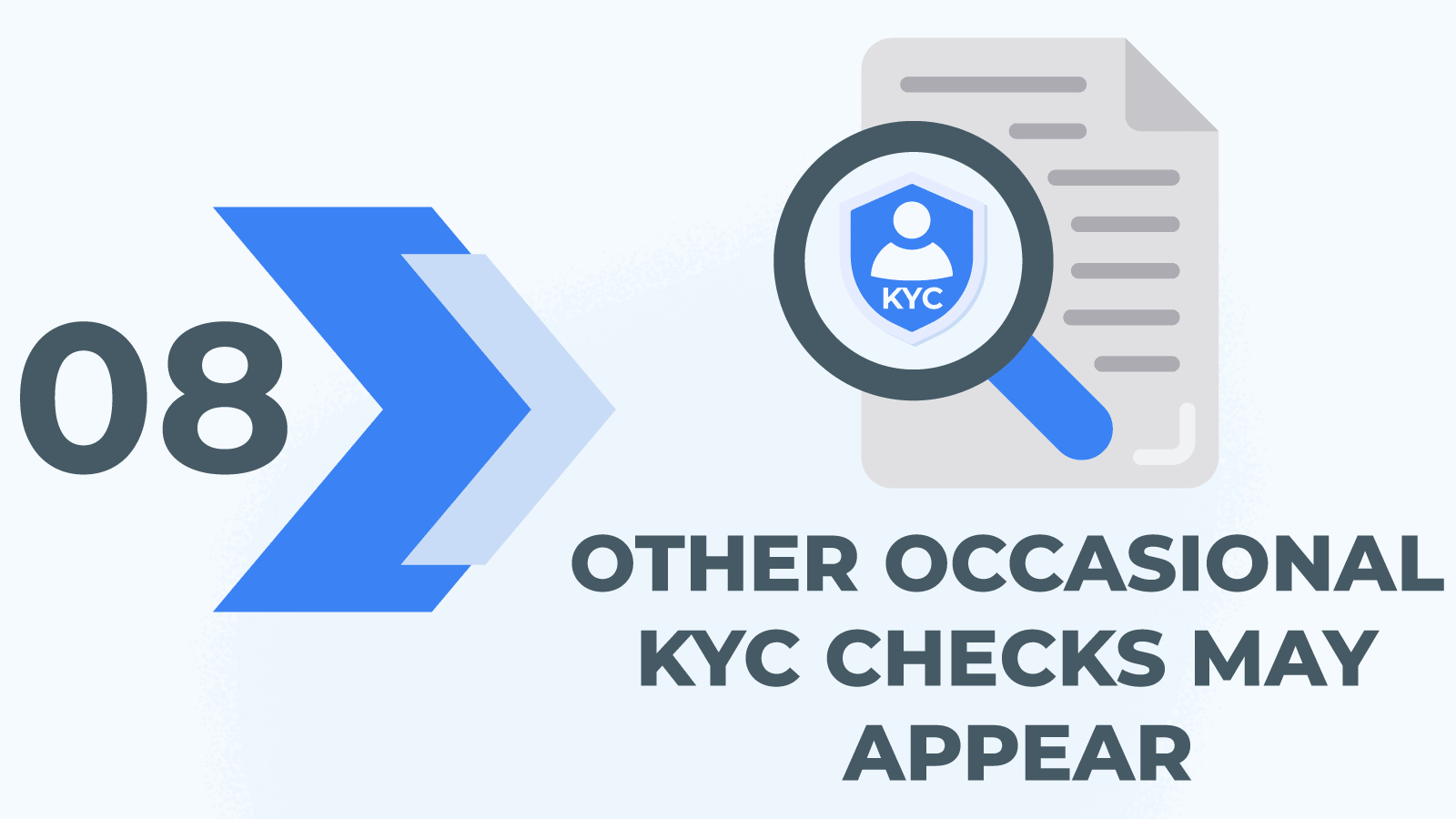 Step 8 - other occasional KYC checks may appear