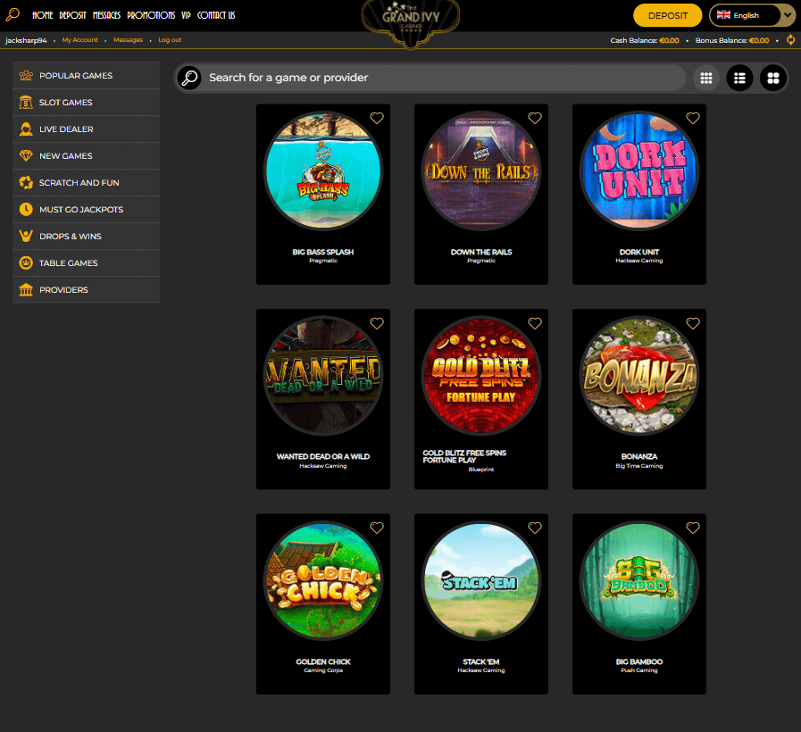 The Grand Ivy Casino Preview Image 1