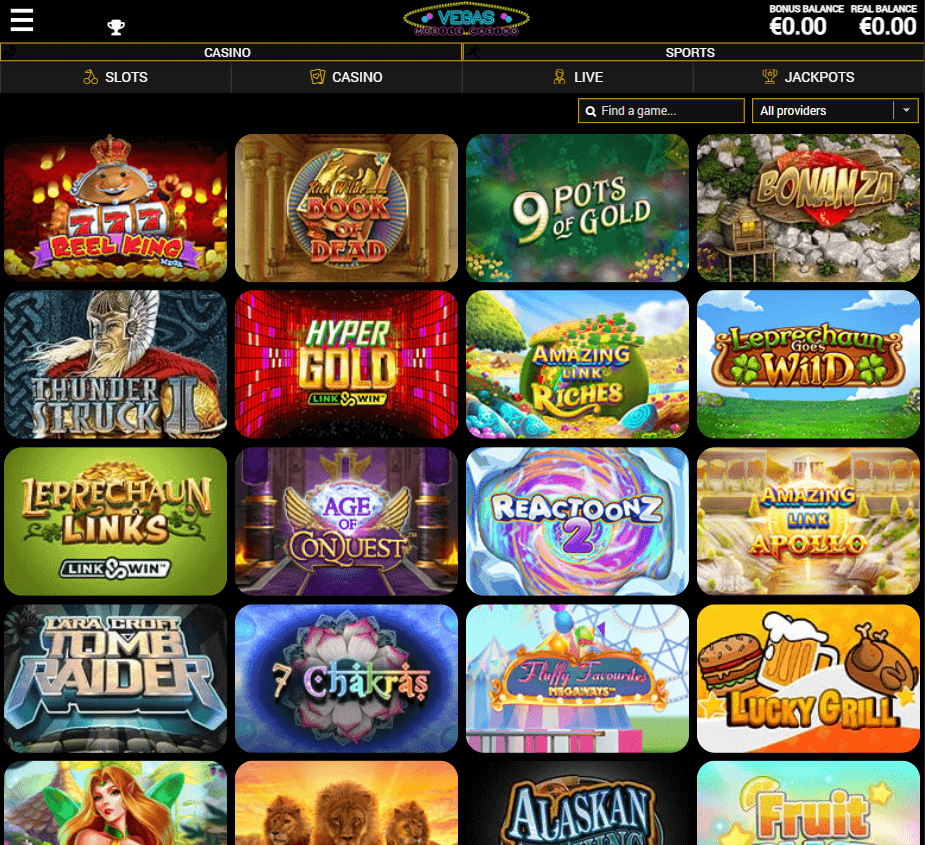 Vegas Mobile Casino Preview Image 3