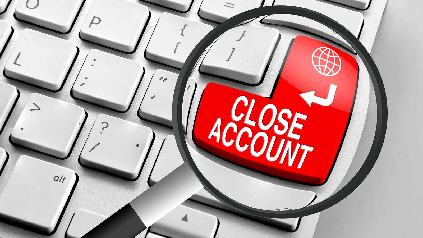 Self-exclusion vs account closure