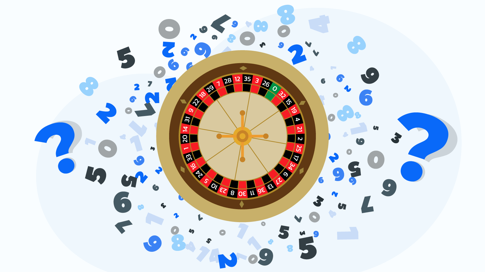 Are roulette wheel numbers random