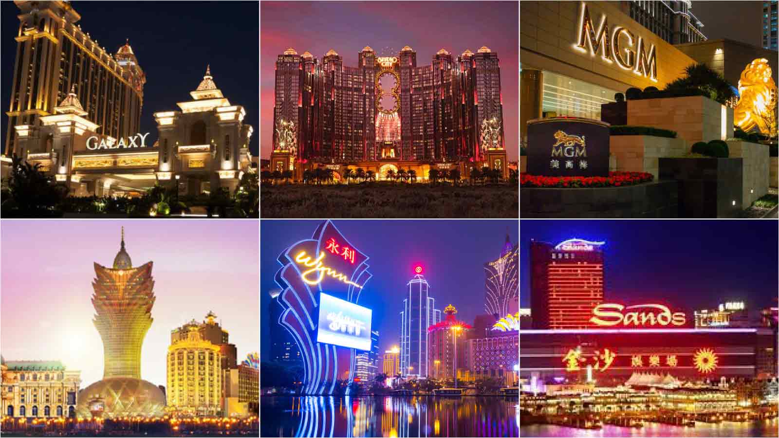 The Six Macau Casino Operators