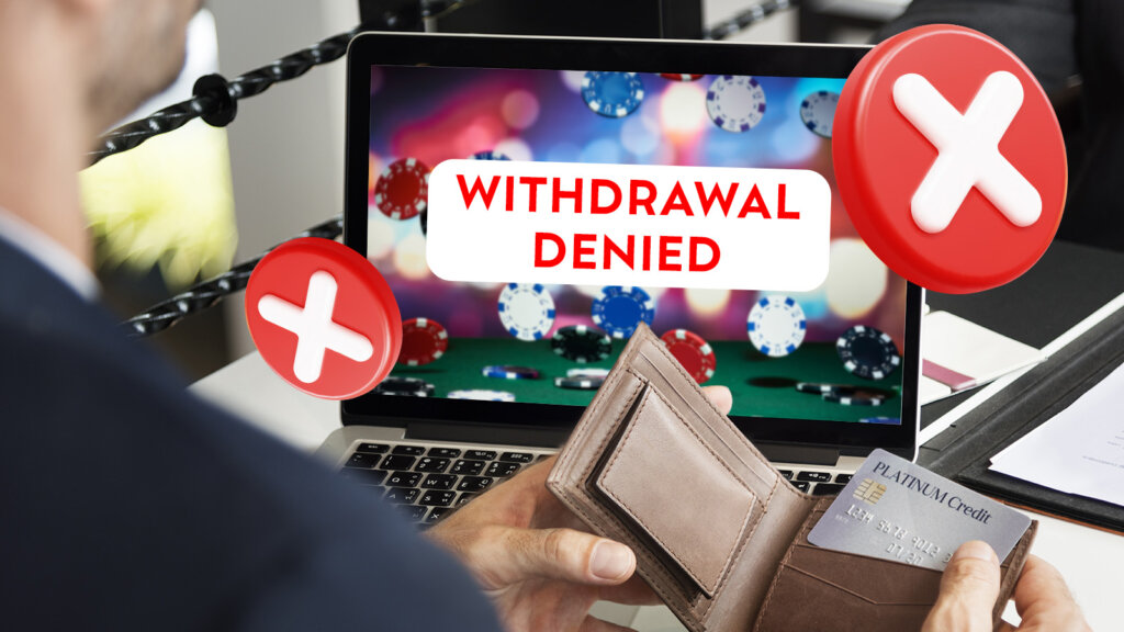 4 Reasons why you cannot withdraw your casino winnings
