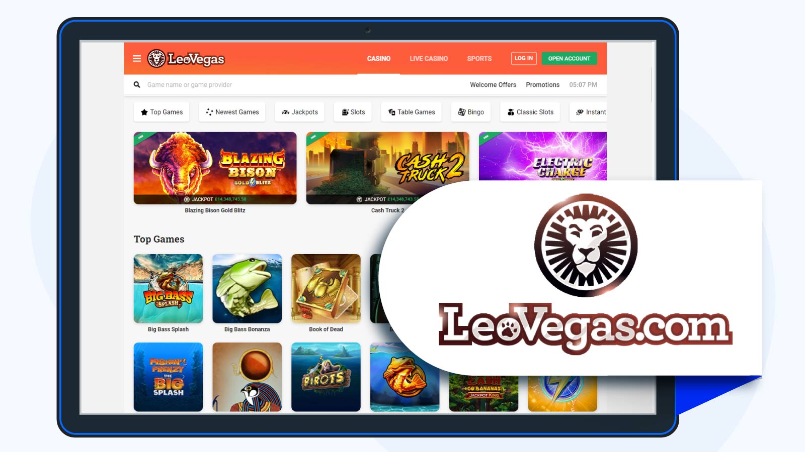 Leo Vegas Casino – Best for No Wagering Free Spin Bonus Review