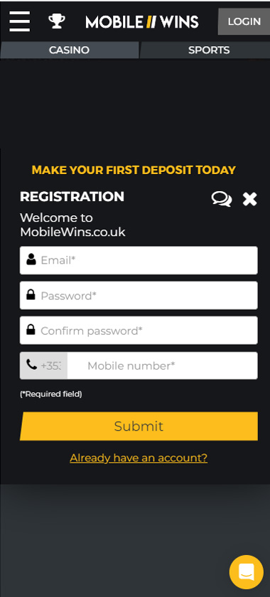 mobile-wins-casino-registration-process-step-1