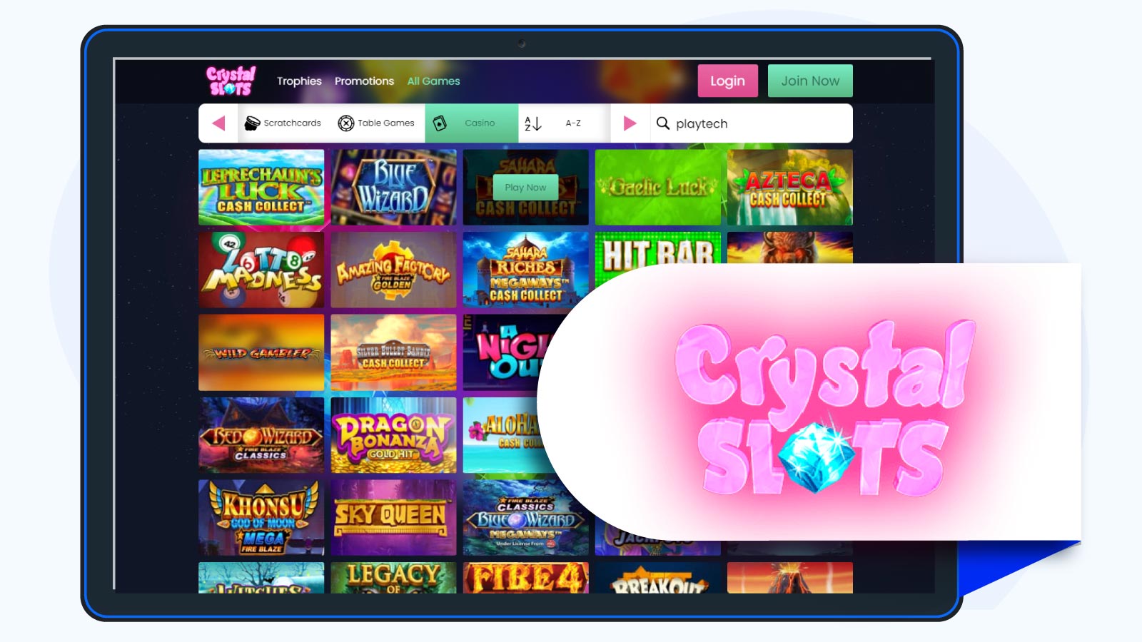 Crystal Slots – Best Playtech Casino for bonus value