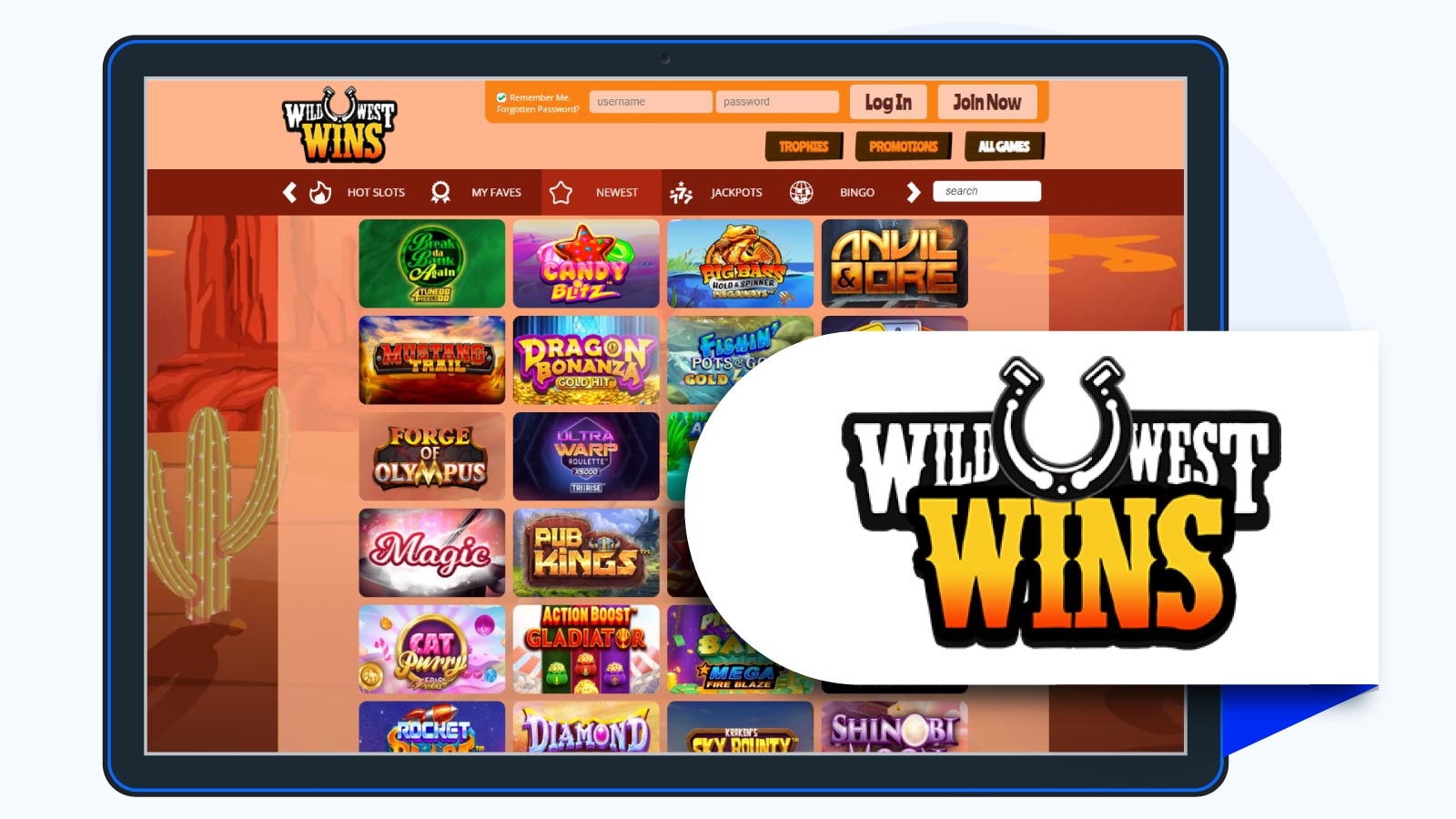 Wild West Wins 4th of Our Newest Casino Sites