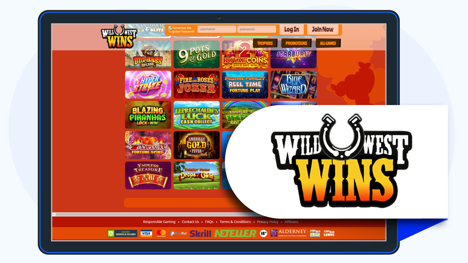 Wild West Wins – best €5 minimum deposit casino for slots