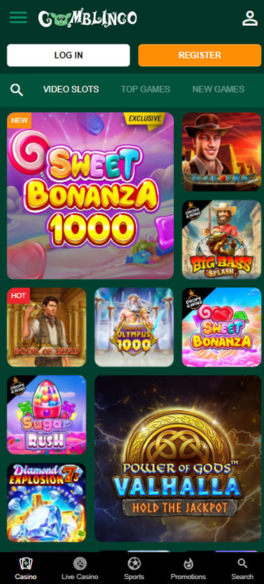 Gomblingo Casino Slot review mobile