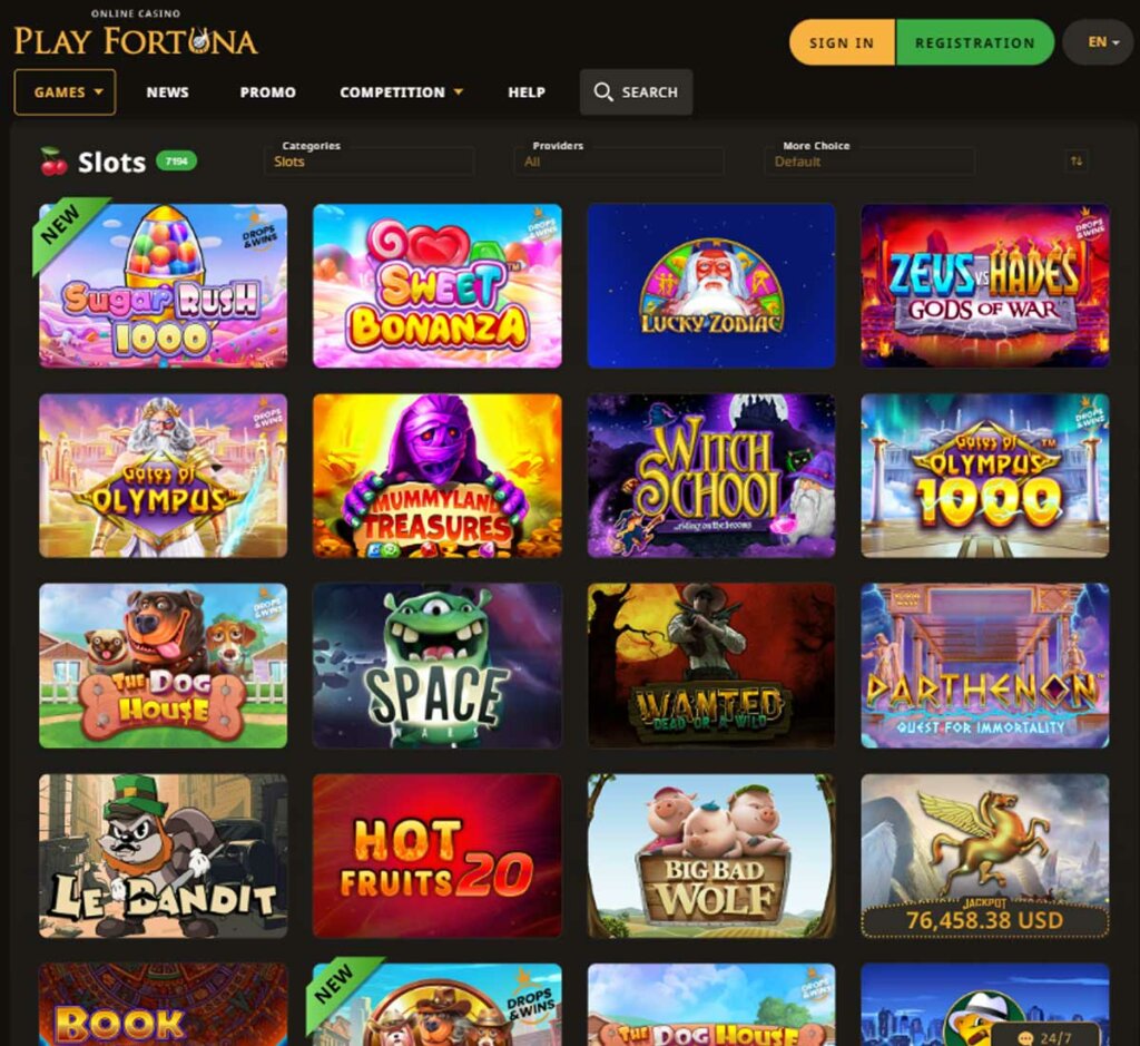 PlayFortuna Casino slots review