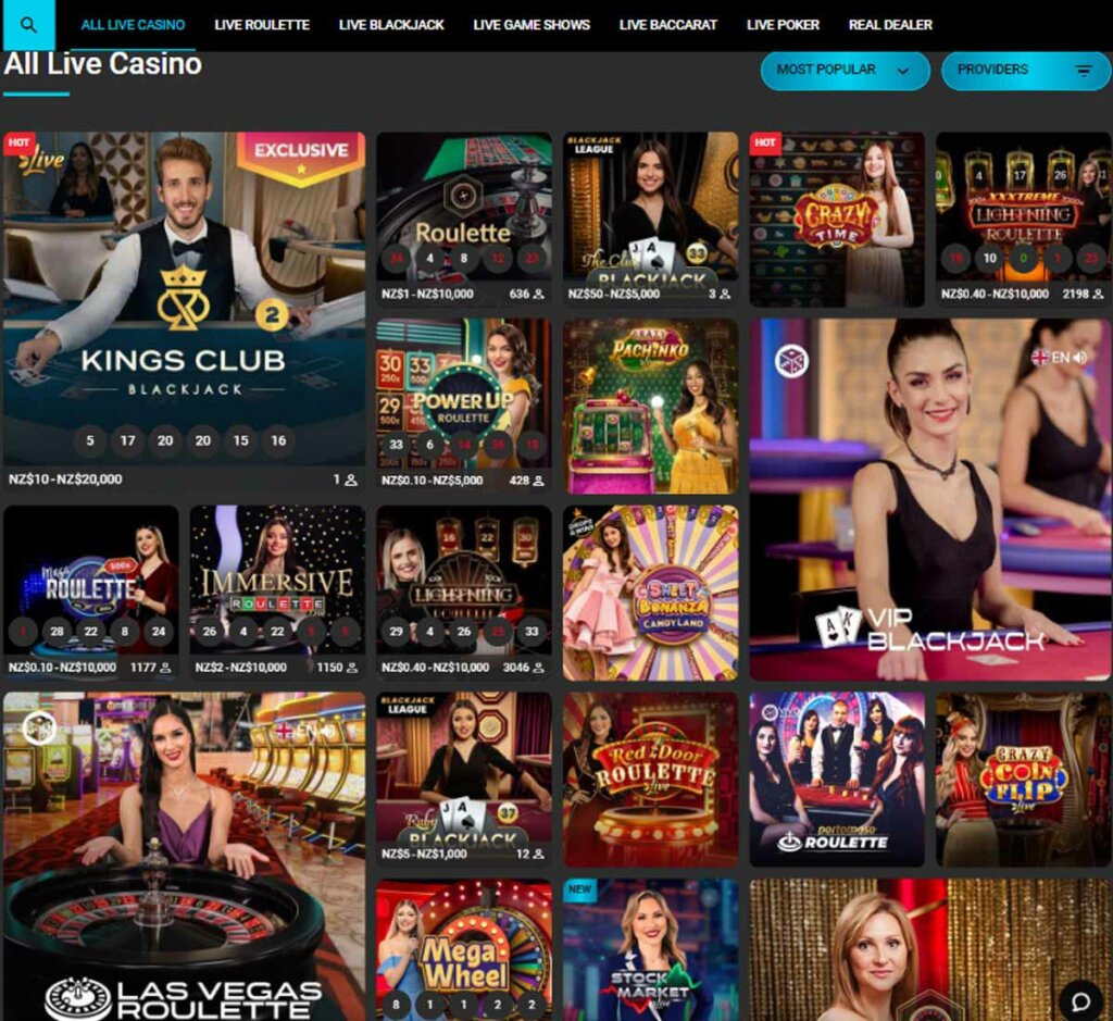 Silverplay Casino live dealer games review