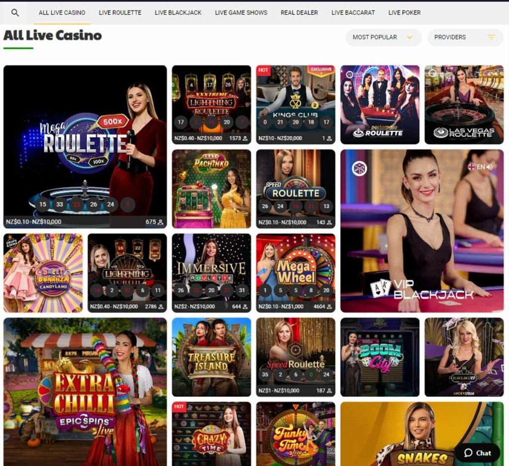 WikiLuck Casino live dealer games review