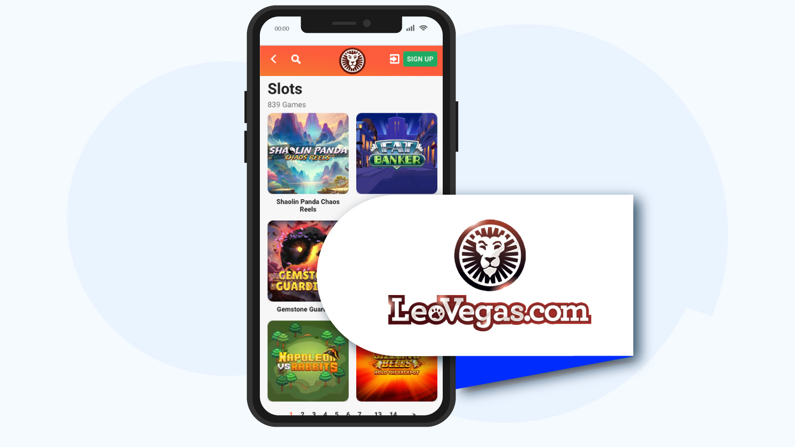 LeoVegas Casino - Online Slots Sites Rating of 4.6/5