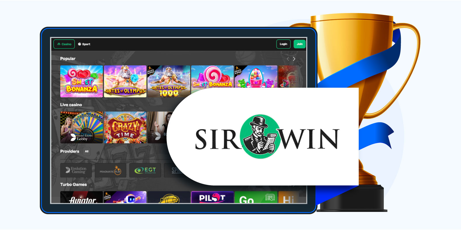 Sirwin Casino - Best New Casino Ireland Overall in 2024