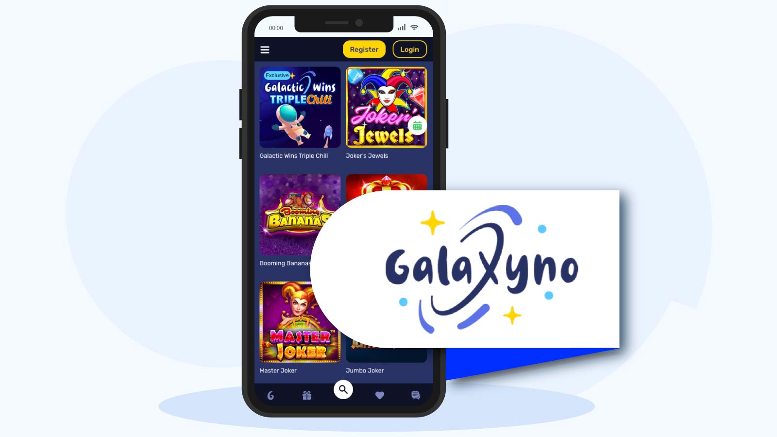 Galaxyno Casino - Irish Slot Sites Rating 4.8/5