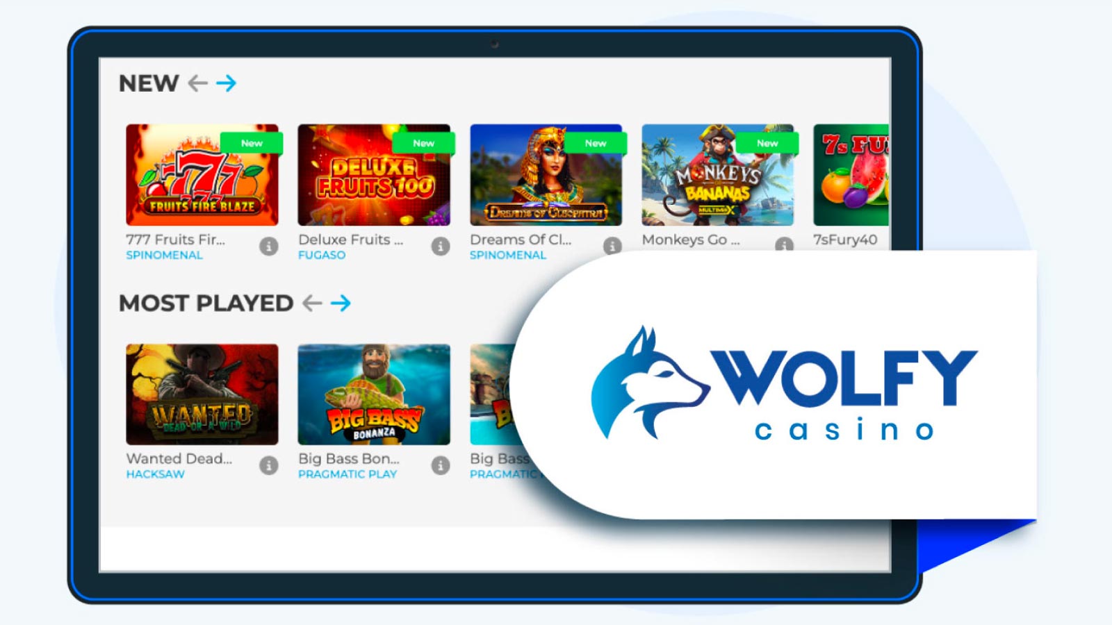 3. Wolfy Casino Quick Review