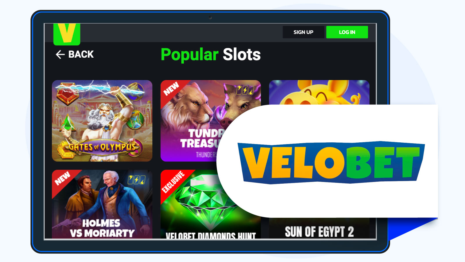 VeloBet Casino Review (Rating 8/10)