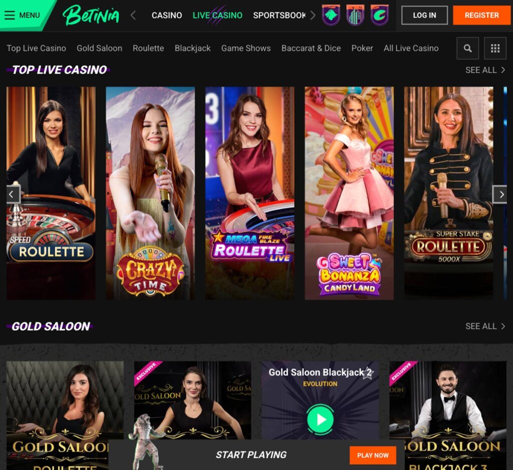 Betinia-casino-live-casino-games-collection-review