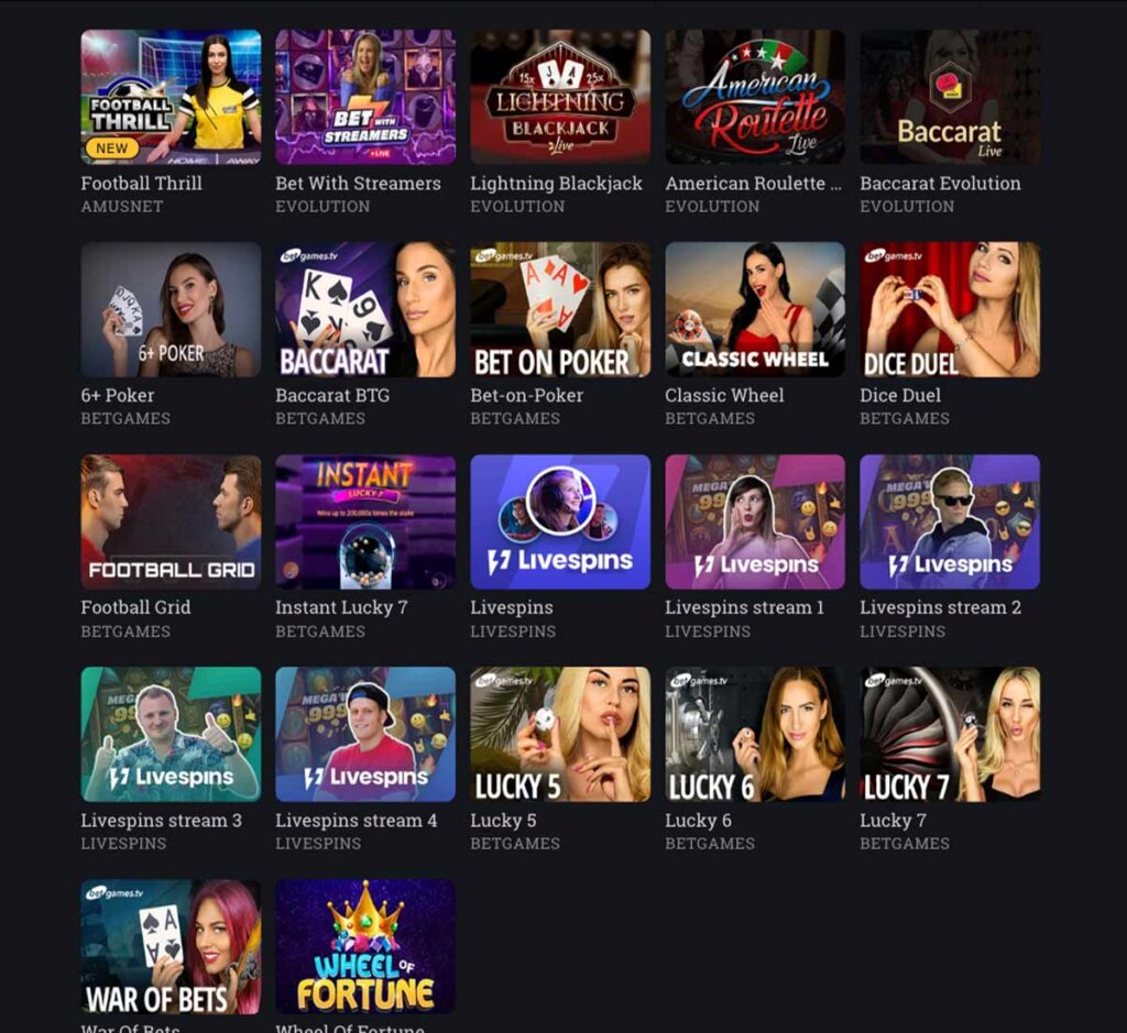 Bspin-casino-live-casino-games-collection-review