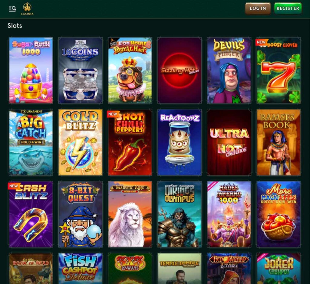 Casinia-casino-slots-variety-review