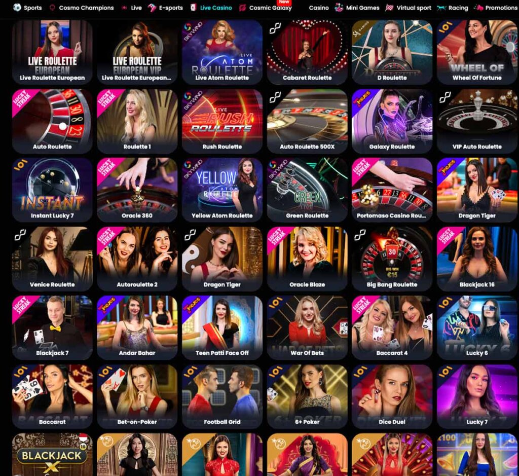 Cosmobet-casino-live-casino-games-collection-review