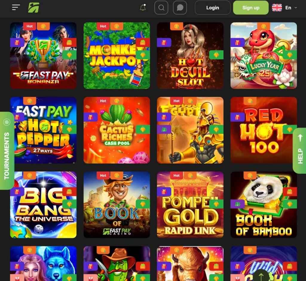 FastPay-casino-slots-variety-review