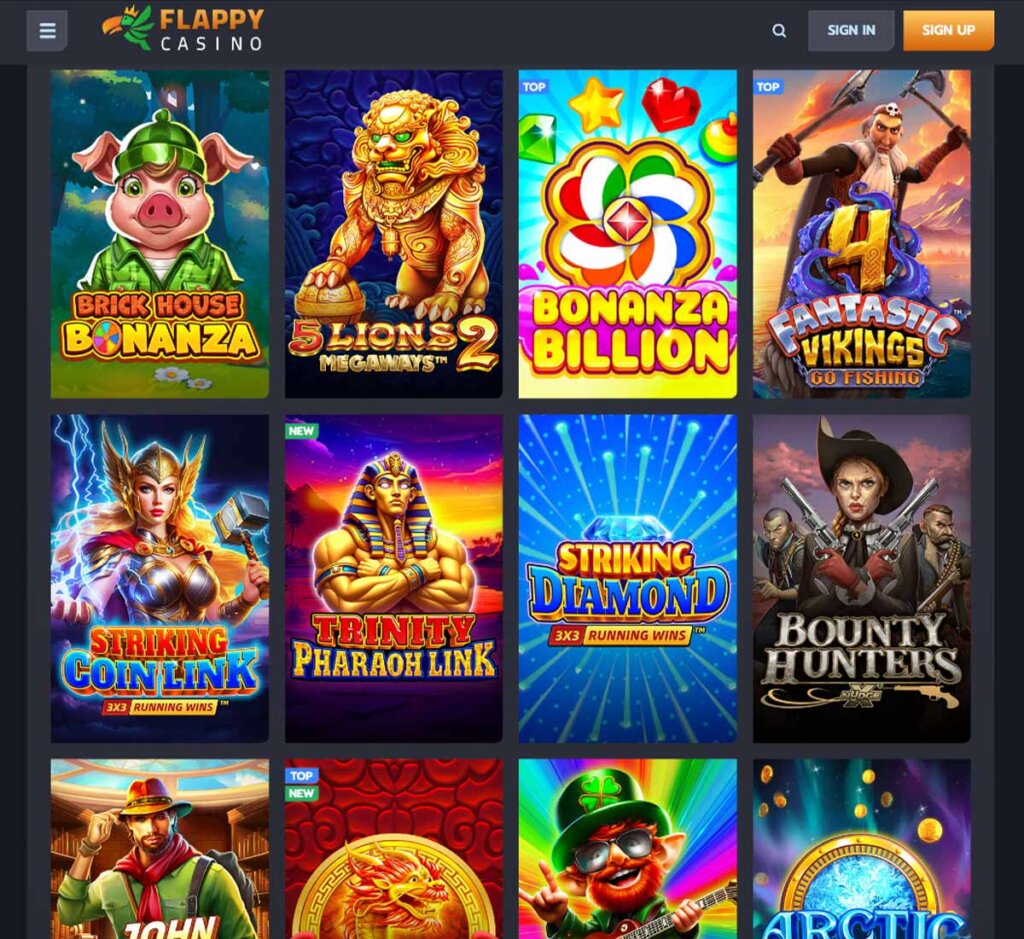 Flappy-casino-slots-variety-review