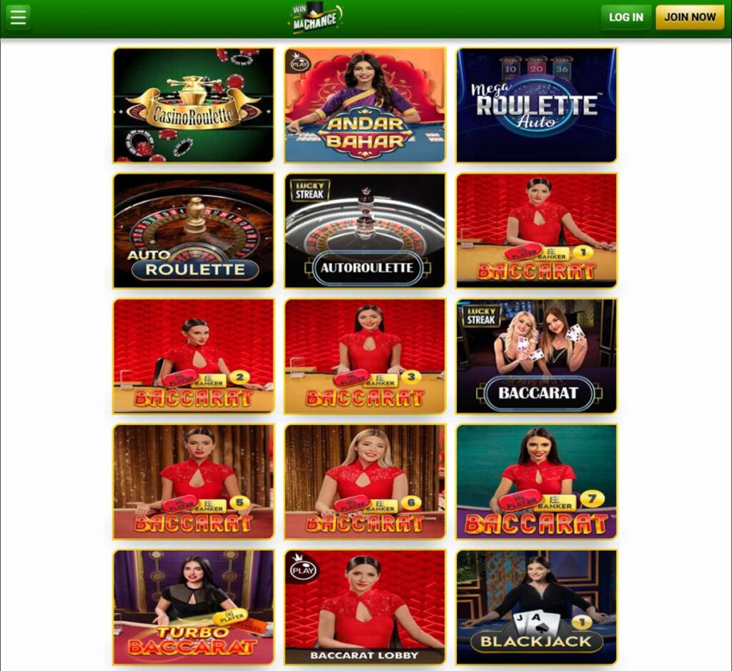 MaChance-casino-live-casino-games-collection-review