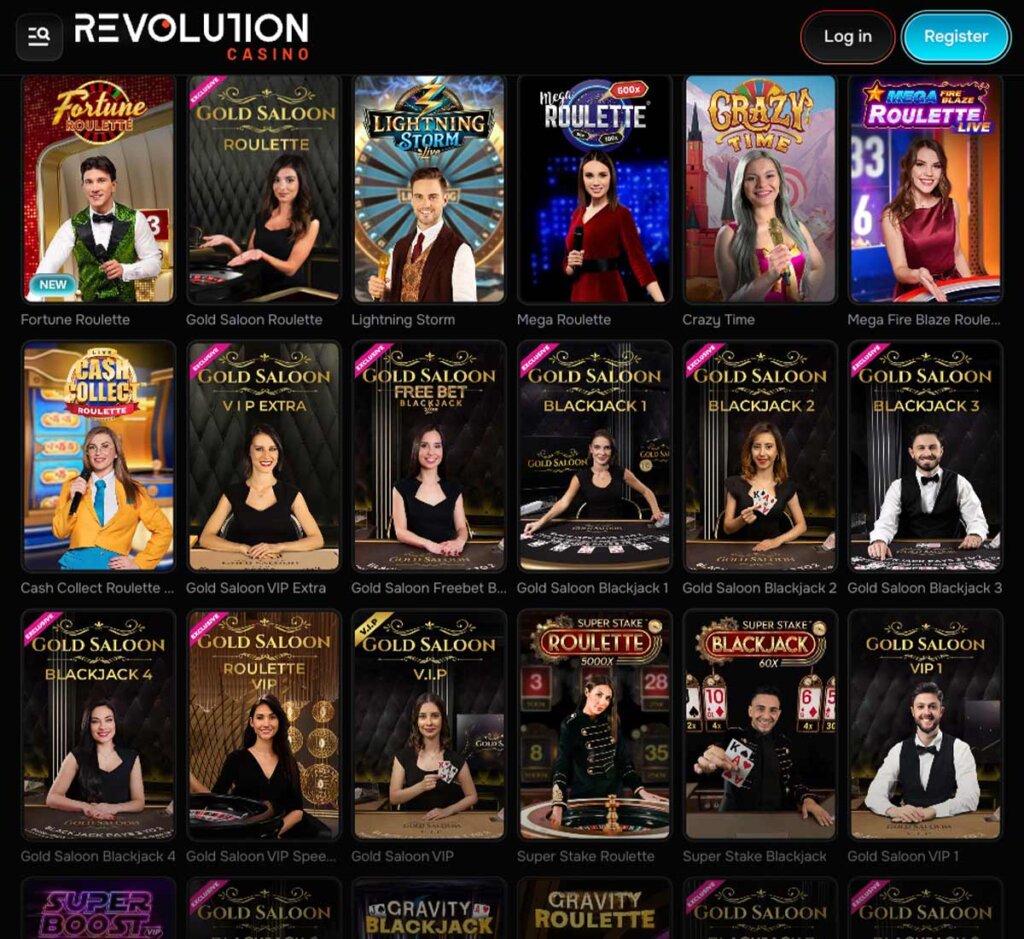 Revolution-casino-live-casino-games-collection-review