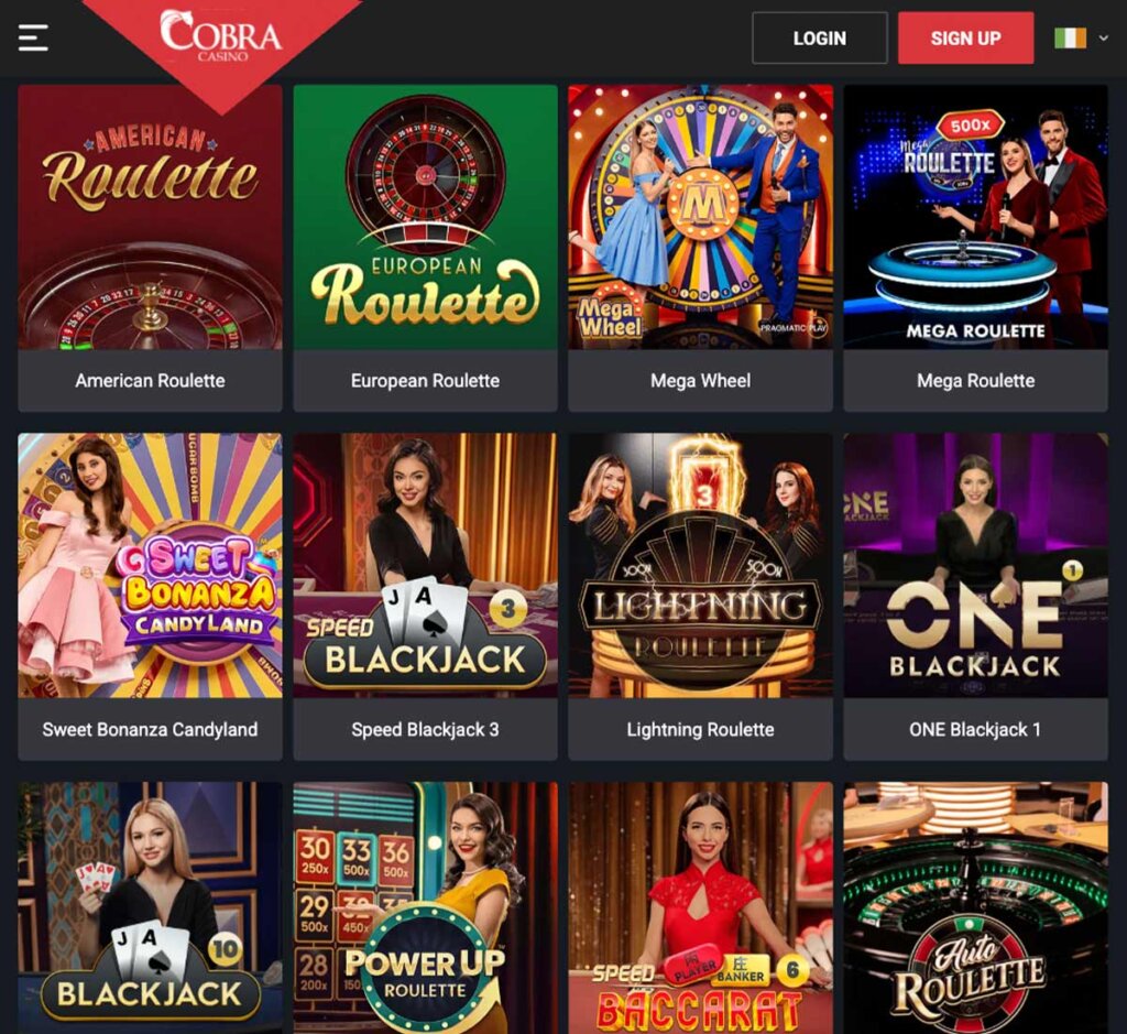 cobra-casino-live-casino-games-collection-review