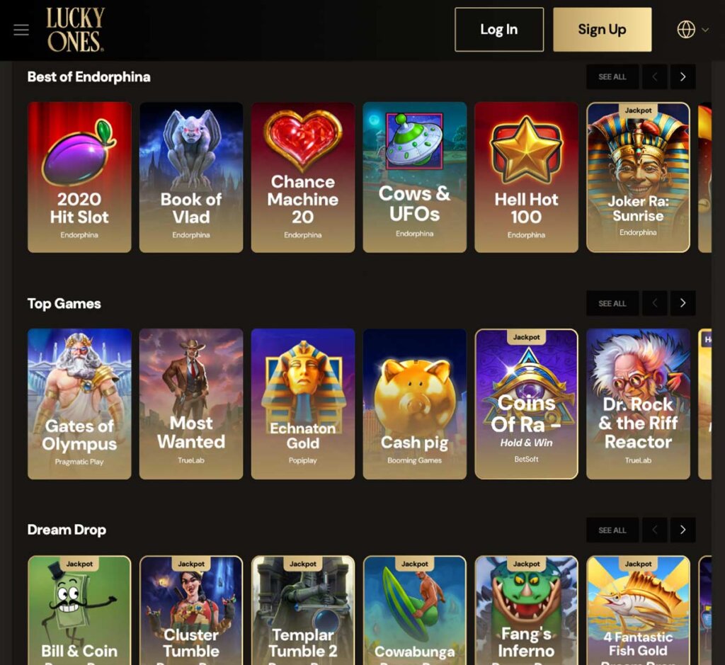 lucky-ones-casino-slots-variety-review