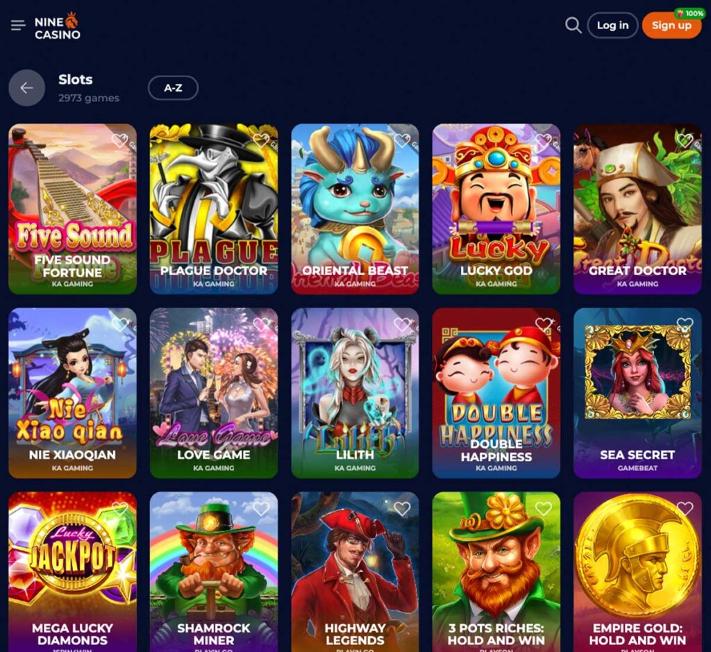 nine-casino-slots-variety-review