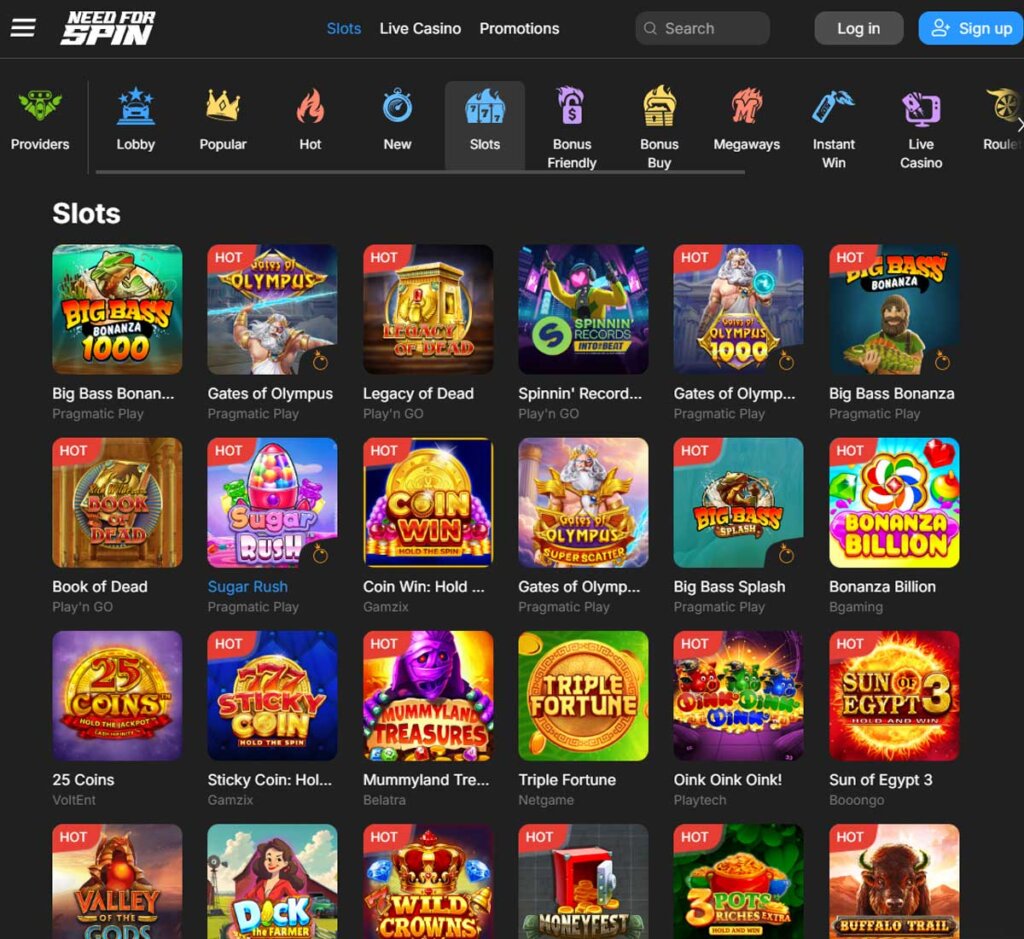 Needforspin-casino-slots-variety-review