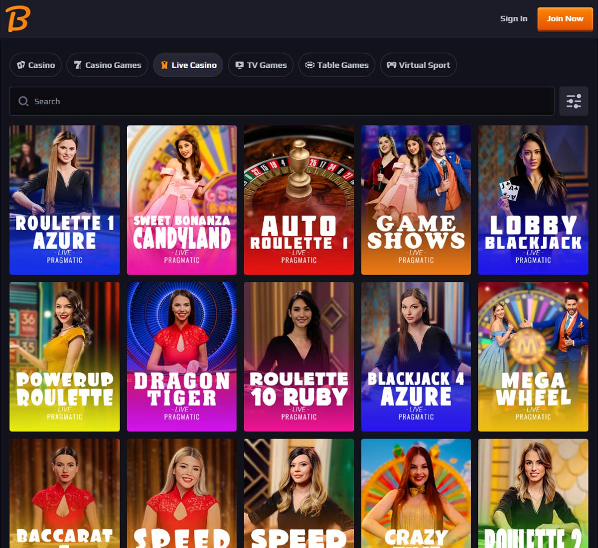 blaze spins casino live casino games collection review