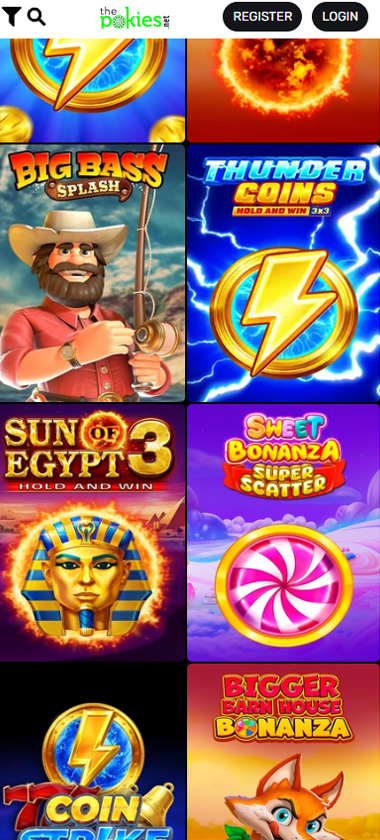 the pokies casino slots mobile review