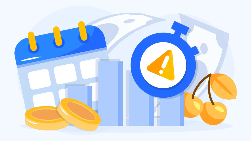Chart showing casino withdrawal processing times by amount from €100-500 taking 0-24 hours to €10,000+ taking 3-7 days due to security reviews at Irish online casinos