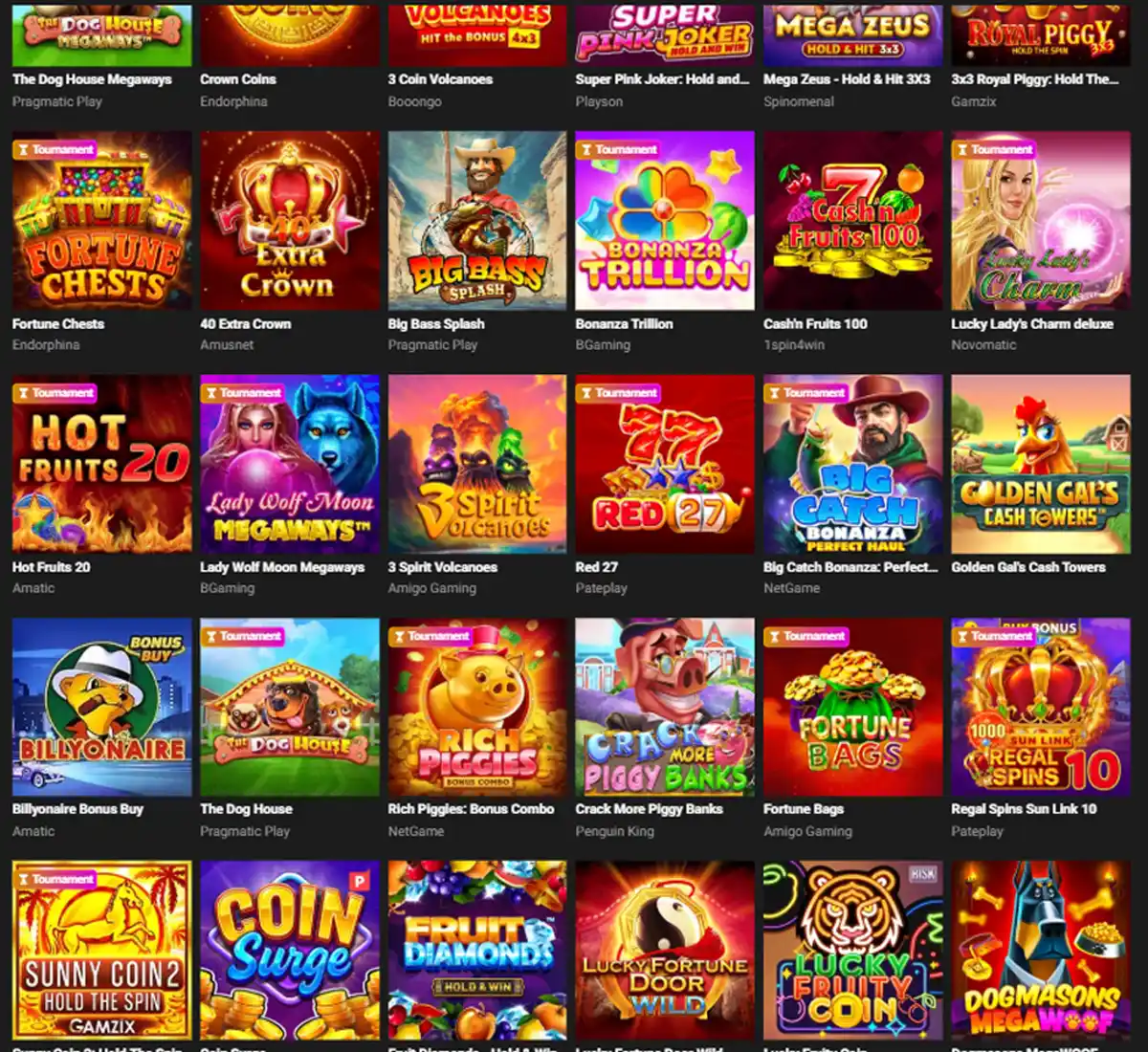 GGBet Casino desktop slot screenshot showing multiple slot categories, featured games and provider filters   tested